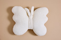Butterfly Bouclé Cushion - Pink