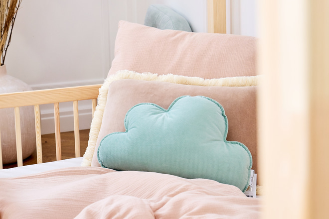 Sky Blue Cloud Cushion
