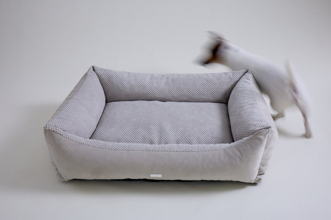 Panier Premium Rectangle Théo - Beige