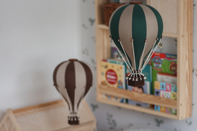 Mongolfiera Marrone & Beige