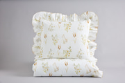 Feldblumen Bettwäsche-Set mit Rüschen 120x170
