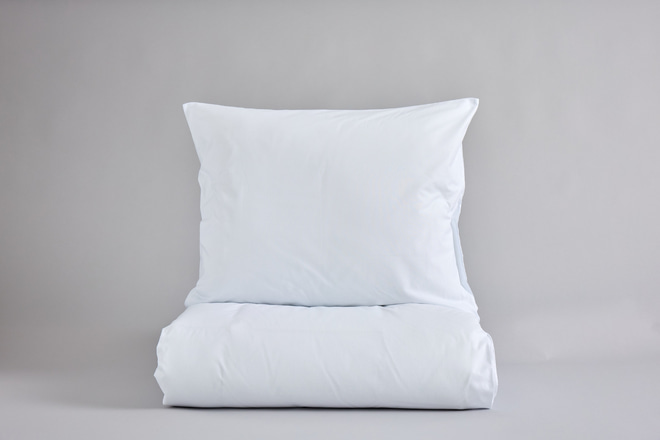 Juego de funda nórdica blanca 120x170