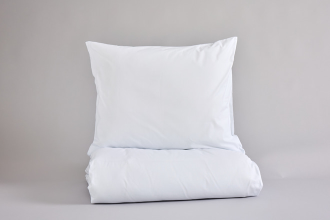 Juego de funda nórdica blanca 120x170