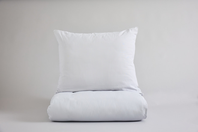 Light Grey Duvet Cover Set 120x170