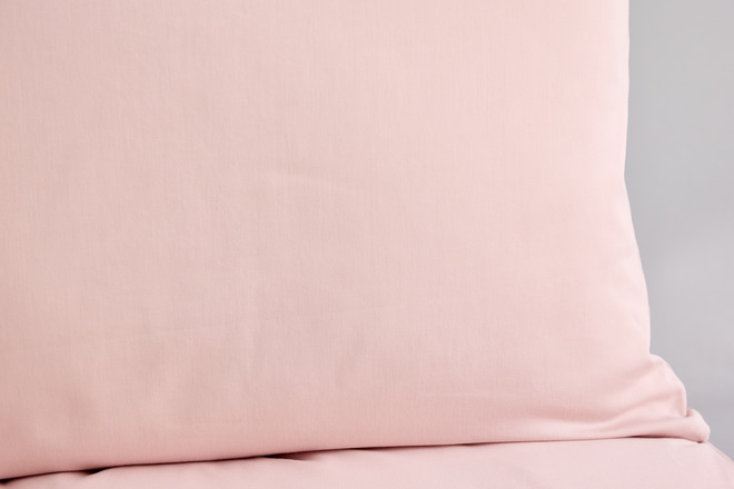 Housse de Couette Rose Poudré 120x170