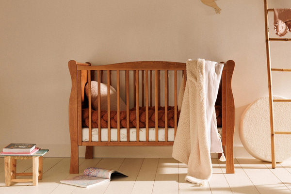Lit Bébé Évolutif Stella 70x140cm - Vintage