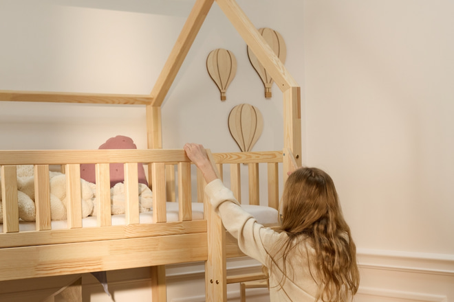 Postel Mezzanine L Premium 90x190cm