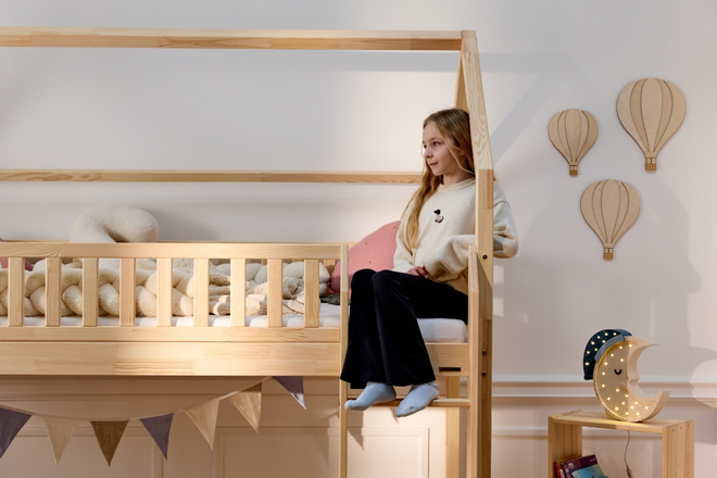 Postel Mezzanine L Premium 90x190cm