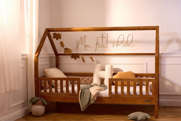Letto a Capanna L Premium 90x190cm - Vintage
