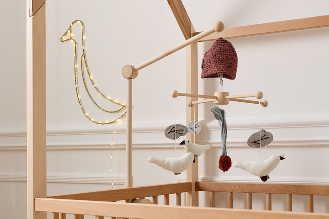 Mobile Musical Oiseaux et Cerises