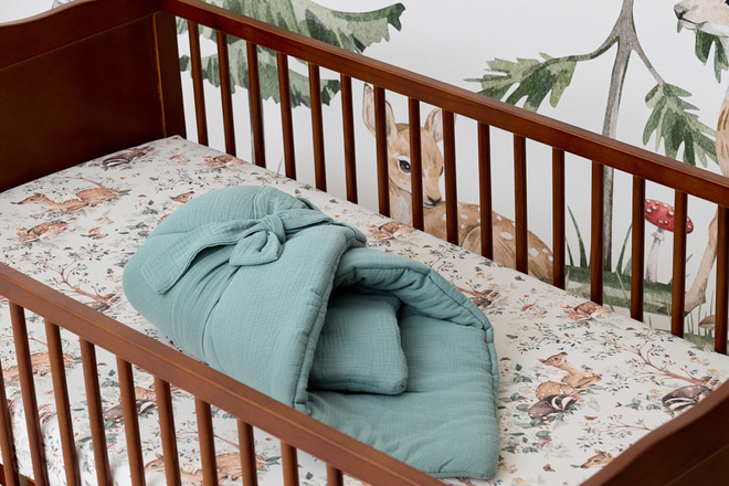 Nelly Babybett Mitwachsend 70x140cm - Vintage