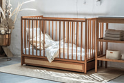 Boho Babybett 60x120cm - Vintage