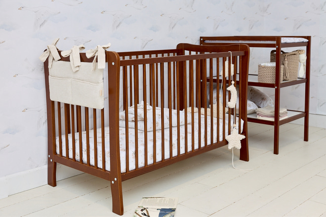 Lit Bébé Sasha 60x120cm - Vintage