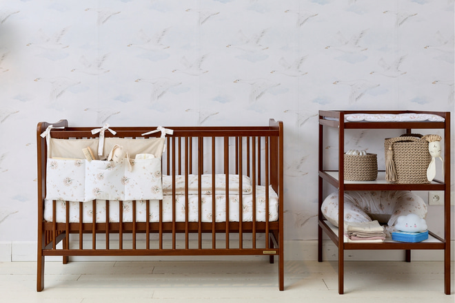 Lit Bébé Sasha 60x120cm - Vintage