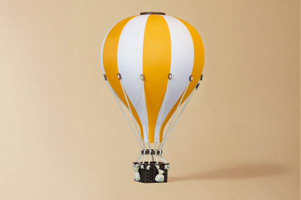 Horkovzdušný balón Žlutá