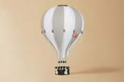 Light Grey Hot Air Balloon
