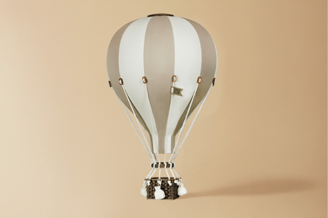 Horkovzdušný Balon Béžová & Ecru