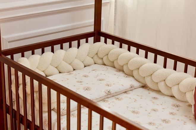 Vintage Emma Baby House Bed 70x140cm