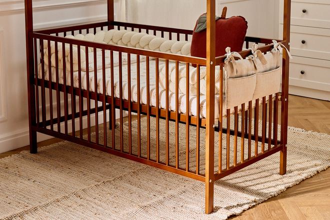 Emma Babyhaus Bett 70x140cm - Vintage