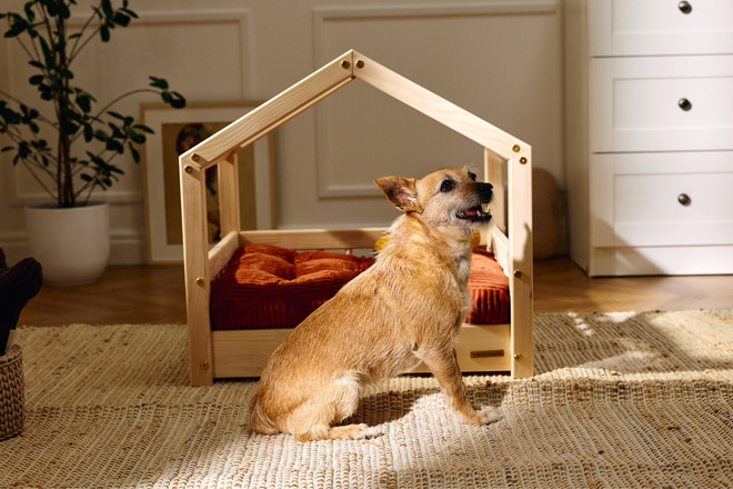 Lit Cabane DP pour Animaux - S