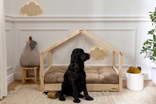 Lit Cabane DP pour Animaux - M