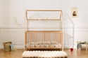 Emma Babyhaus Bett 70x140cm - Natur