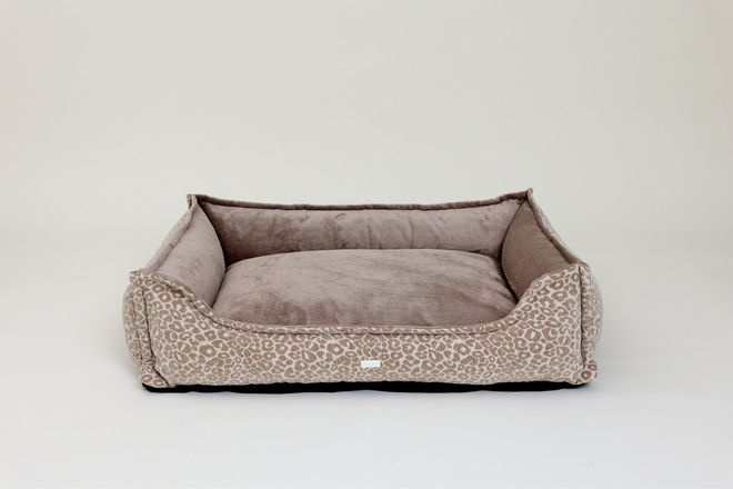 Cesto Rettangolare Coco - Leopardo Beige