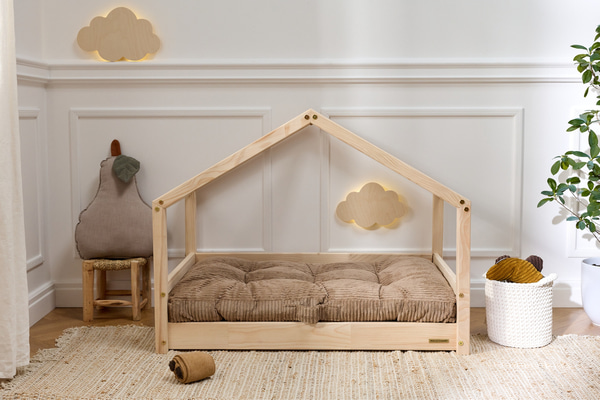Cord-Samt-Matratze - Beige