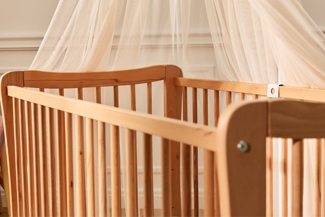 Cama Bebê Sasha 60x120cm - Natural