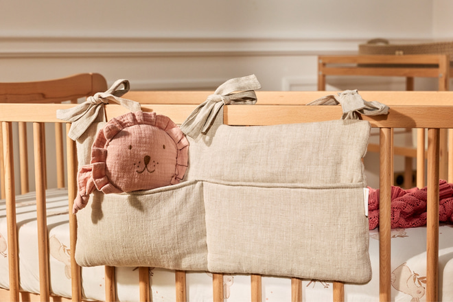 Tasca per letto - Lino Naturale