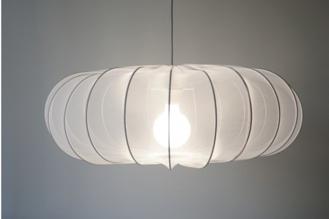 Abat-jour Donut blanc