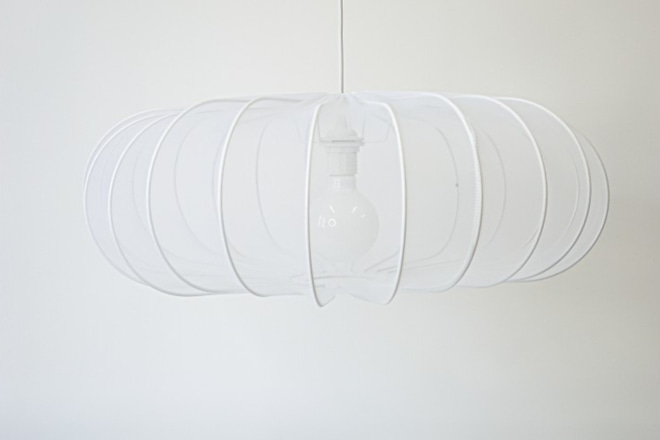 Abat-jour Donut blanc