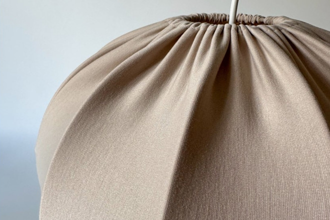 Abat-jour boule Latte