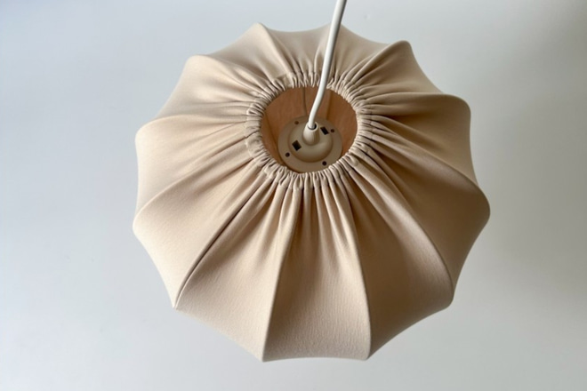 Abat-jour boule Latte