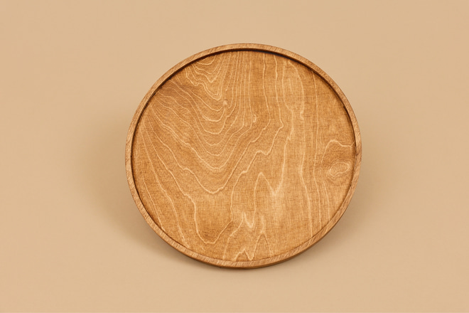 Tavoletta Rotonda in Legno - Naturale