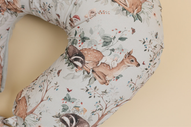 Coussin d'Allaitement - Forêt Echantée