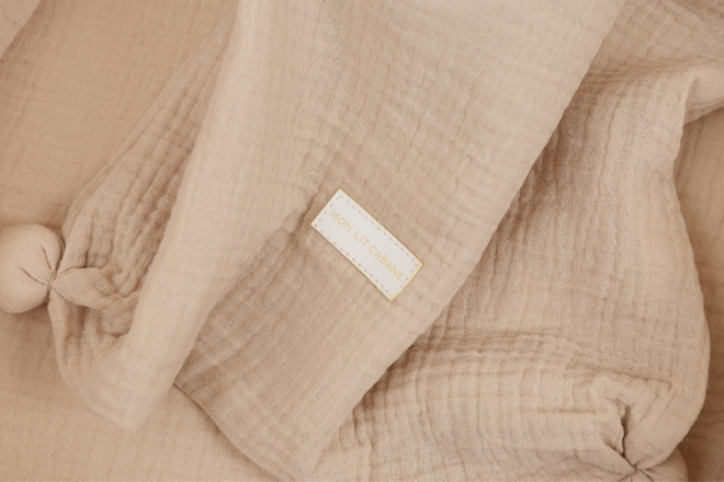 Reductor de Cama Rizado - Set Cappuccino