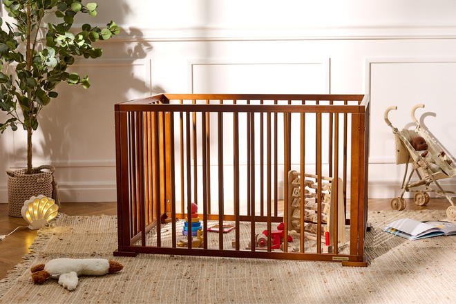 Eva Baby Playpen 70x100cm - Vintage