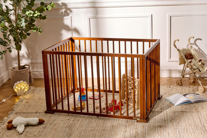 Eva Baby Playpen 70x100cm - Vintage