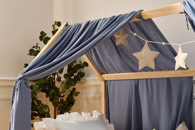Linen Garland - Camel Star