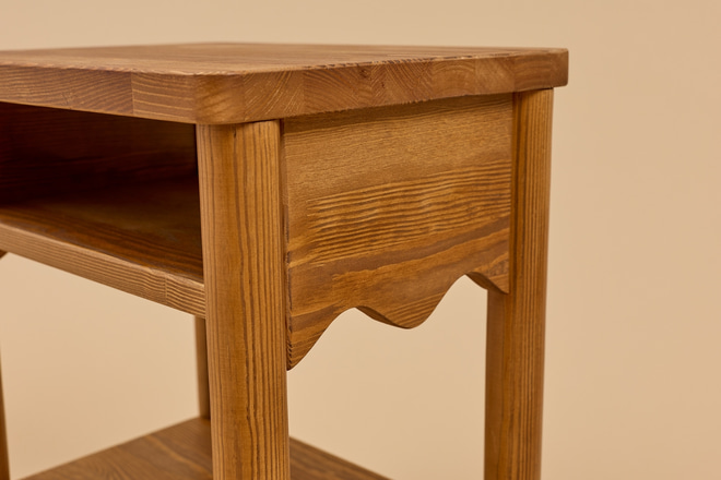 Table de Chevet - Festonnée