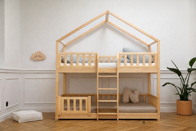 Etagenbett DB Premium Ebenerdig 90x190cm