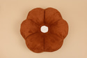 Corduroy Flower Pouffe – Cinnamon