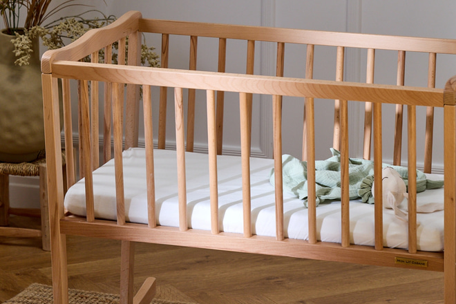 Dorothée Baby Bed 40x80cm - Natural