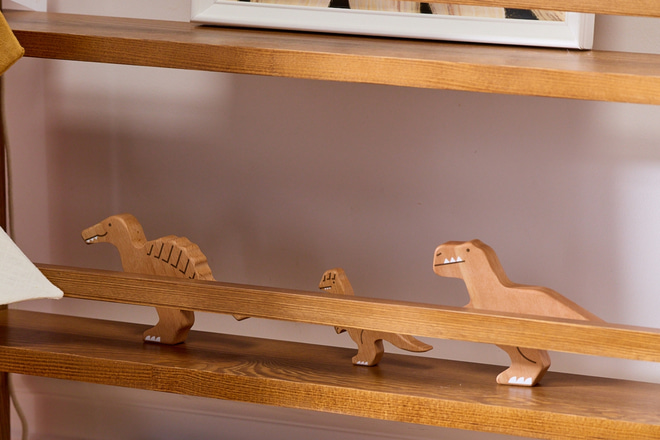 Montessori Bücherregal L