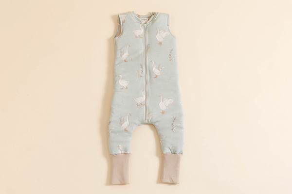 Spací pytel s nožičkami Happy Goose Olive 1–2 roky 