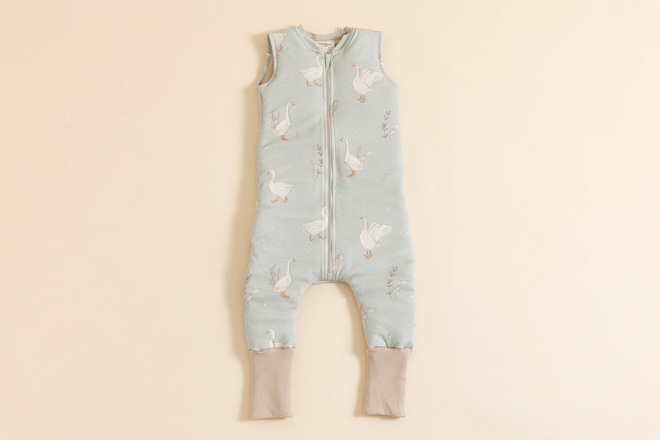 Spací pytel s nožičkami Happy Goose Olive 1–2 roky 