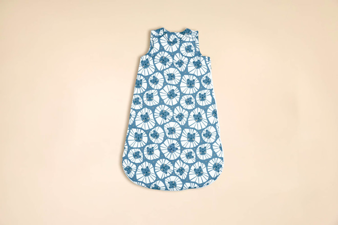 Babyschlafsack - Denim-Löwe