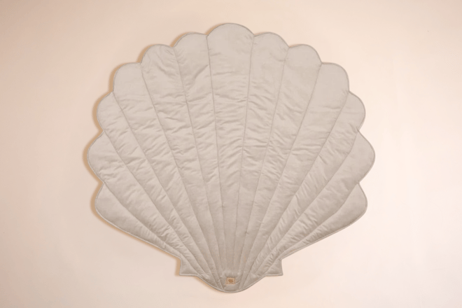 Teppich Muschel Creme