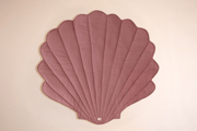 Linen Mat Marsala Shell